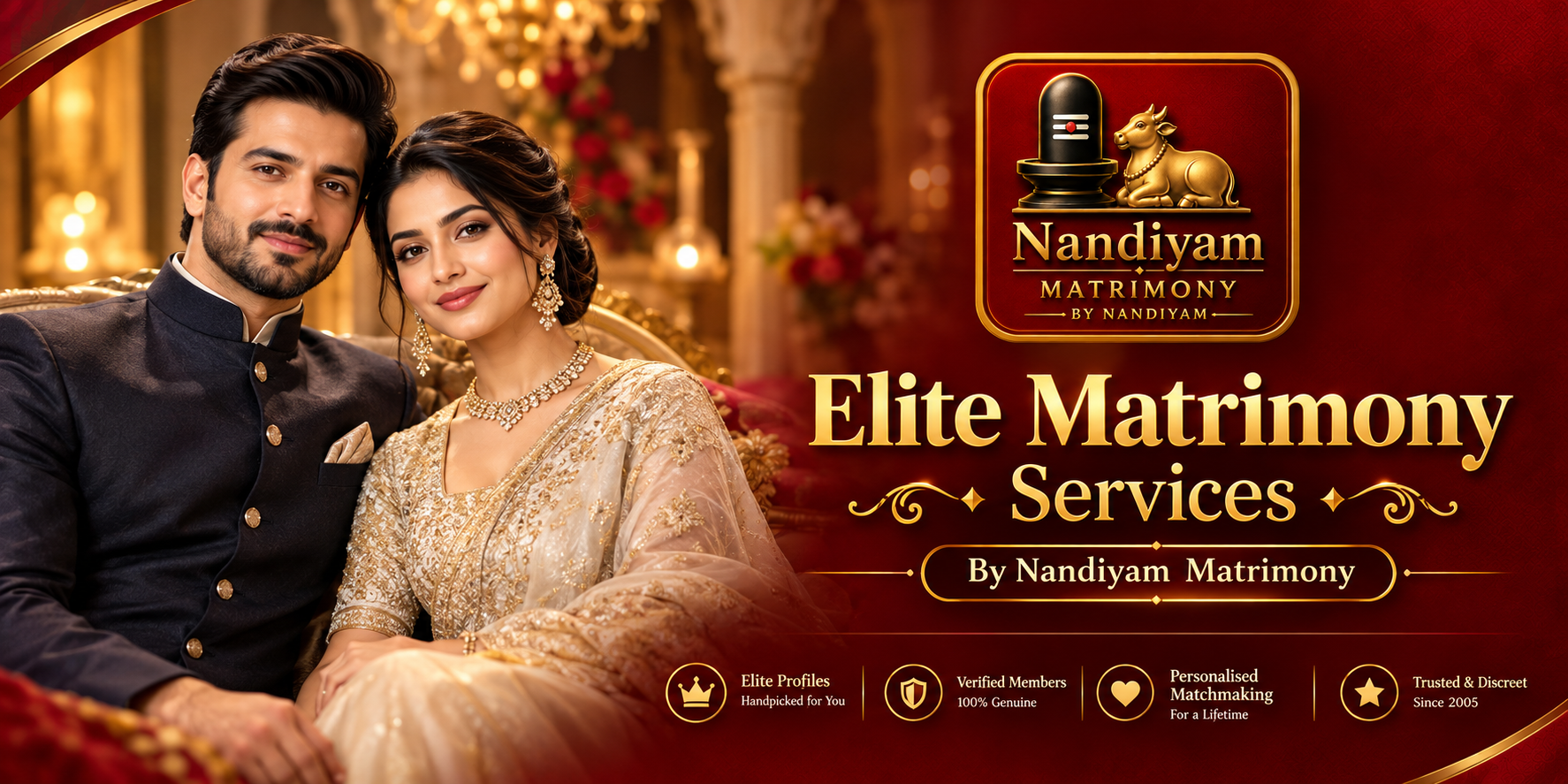 Elite Matrimony Services by Nandiyam Matrimony