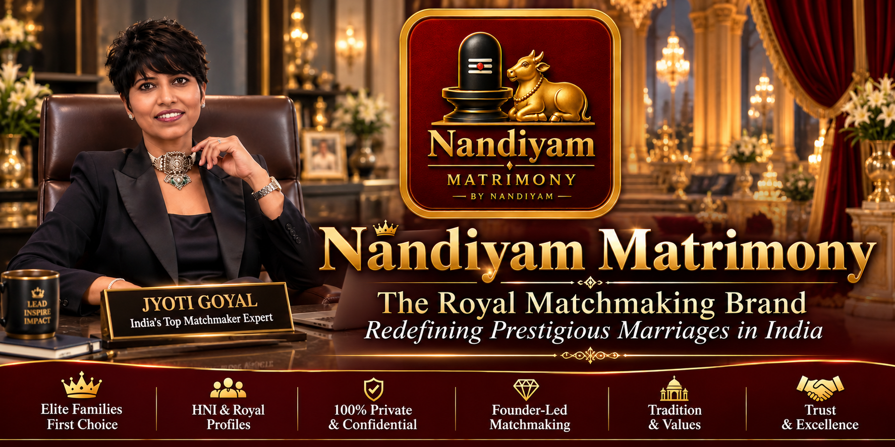 Nandiyam Matrimony – India's Royal & Rajwadi Families' First Choice for Exclusive Matchmaking